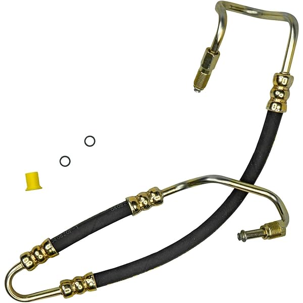 Power Steering Pressure Hose Assembly For Chevy S10, GMC Sonoma, Isuzu Hombre 1994-2003 With 2.2L L4