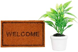 Odoria 1/12 Miniatura Zerbino e Piante Artificiali Casa Delle Bambole