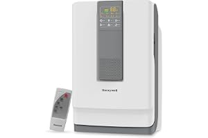 Honeywell Air Purifier For Home, 5 Stage Filtration, Covers 50 m²,UV LED & Ionizer,H13 HEPA Filter, Removes 99.99% Pollutants & Allergens-Air touch V4