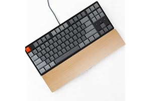 ‎AOTHIA Aothia Tastatur-Handgelenkauflage aus Holz-Walnuss handballenauflage tastatur-Ergonomische Haltung(36x8x2cm Buchenholz)