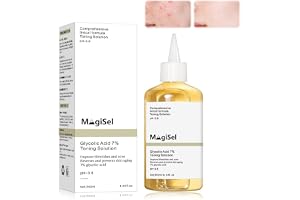Glykolsyra 7% Tonande Lösning, Glykolisk Peeling 240 ml Glykolsyra Toner för att återfukta och återställa huden, minskar ofullkomligheter och akne