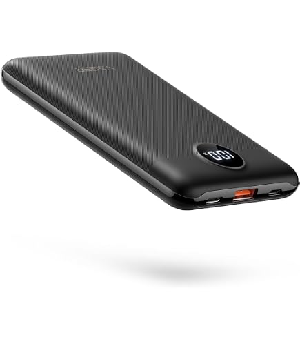 Topiky Power Bank 20000 MAh Per Gilet Riscaldato – Uscita 5V 2A, Batteria Ai Polimeri, Con Indicatore LED E Protezioni Di Sicurezza