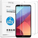 OMOTON [2 Stück] Panzerglas Displayschutzfolie für LG G6/LG G6 Plus, Ultra Transparenz LG G6 Schutzfolie, 9H Härte, Anti-Krat