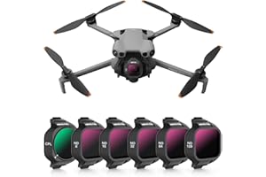 MINGVEN Mini 5 Pro ND-Filter, ND-Filter-Set, kompatibel mit DJI Mini 5 Pro Zubehör, 6 Stück (CPL, ND8, ND16, ND32, ND64, ND128)
