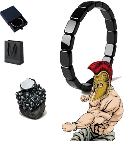 Bracciale Uomo In Argento Con Ematite E Inserti Dorati Mabina Gioielli 533813 2048x
