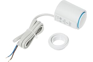 Möhlenhoff Alpha-5 Servomoteur pour chauffage au sol - 230 V - Type VA80 - Compatible avec Heimeier, Kermi, Roth, Herb, Thermoval, etc.