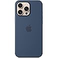 Apple iPhone 16 Pro Max Silicone Case with MagSafe - Denim ​​​​​​​