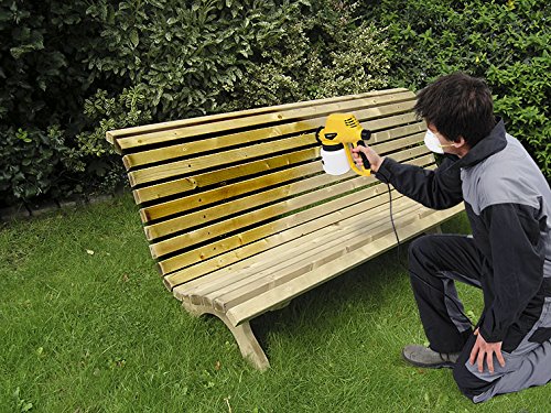 POWX351 Elektrische Farbspritzpistole inkl. Zubehör bis 320g/min Sprühmenge 130 Watt - 7