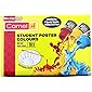 Camlin Kokuyo Pack of 18 shade bottles 10ml each, 1 palette, 1 brush