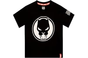 Marvel Black Panther Camiseta de Manga Corta para niños