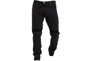 Rider Protec® Mens Motorcycle Jeans Denim Pants Motorbike Trousers Biker Jeans Stretch Aramid Protection Lining