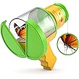 Amerteer Critter Bug Catcher and Viewer for Kids, Insect Observation Box, Kids Outdoor Toys Insect Magnifier Microscope Catching Science Kits for Kids 4-6