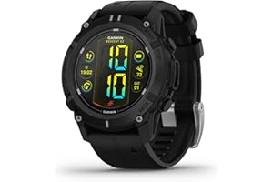 Garmin Descent G2, Rugged Multi GNSS Watch Style Dive Computer, 46mm Smartwatch, AMOLED Display, Multiple Dive Modes, 10ATM Rating, Health & Wellness Features, Up to 10 days battery life, Black