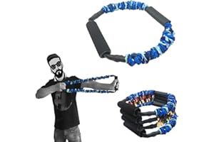 FOSER Fascia per tiro con l'arco, per allenamento della forza del braccio, tenditore per tiro con l'arco, attrezzo fitness (9,1 kg)