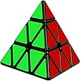 Cooja Pyraminx Cube Triangle Cube, Puzzle Pyramide Cube Magique 3x3 Autocollant Cube Jeux Pyramide