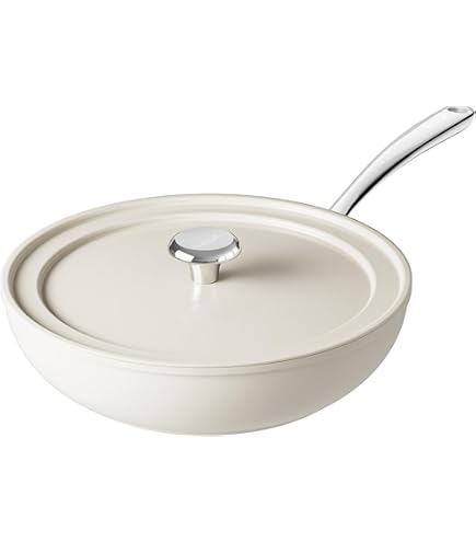 Poêle Induction 28 Cm Céramique Antiadhésive - Sans PFOA/PTFE, Compatible Tous Feux Et Lave-vaisselle