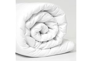 oceanevo® Baby Cot Bed Quilt Toddler Duvet, Pillow Set White Warm Soft Ultra Breathable Anti-Allergy 4.5 7.5 9 TOG Quilt Beddings 120x150cm (Cot Pillow Only)