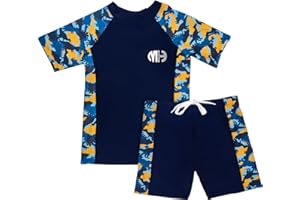 PAEHUIMT Maillot de Bain Garcon, Short de Bain pour Enfants, Maillot de Bain Anti-UV