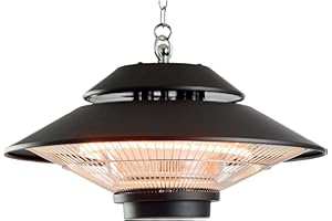 KEKAI Calefactor Infrarrojos halogeno Techo Design 1500W c/Mando. Marca