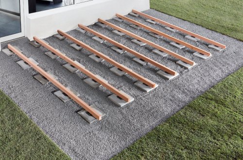 Wolfcraft 6987000 20 Auflage-Pads für Terrassenbau - 2