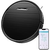 PuraLuce 3-in-1 Robot Aspirapolvere Lavapavimenti con Mappatura, Lava e Aspira Pavimenti, Serbatoio Acqua Elettrico, 110 Minu