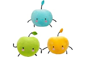 KUKUSHINING Stardew Junimo Pluszowe, Śliczne Leśne Duchy Rysunek Pluszowa Gra Miękka Poduszka Zabawka Lalka Dla Dzieci Prezenty Dla Fanów(3PCS)