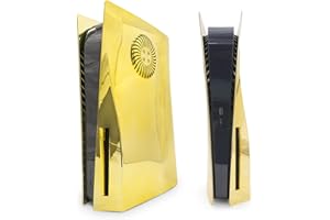 MatoSan® Zubehör für PS5 Faceplate für Disc Edition | PS5 Cover Schwarz PS5 Zubehör für PS5 Cover | PS5 Skin | PS5 Plate, PS5 Seitenplatten Verkleidung PS5 Zubehör PS5 Case