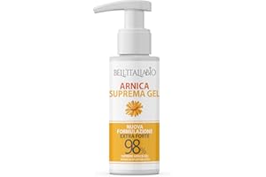 Arnica per Cavalli Uso Umano 98% Formula Naturale Extra Forte, Arnica Gel Forte per Massaggi Locali, 100% Made in Italy 100 ml - BELL'ITALIABIO