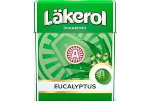 Cloetta Lakerol Eucalyptus pastillas 24 cajas of 25g