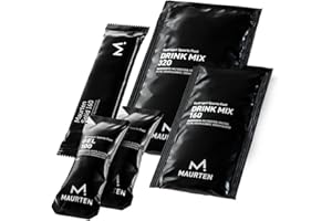 ‎MAURTEN MAURTEN Test-Collection – Ideal for Triathlon & Long Distance Running – High Quality Energy Supply – 2 x Drink Mix, 2 x Energy Gel & 1 x Energy Bar – Optimal Training Support & Performance Increase