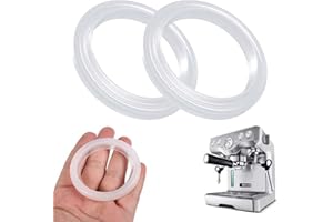 BIVBWQU 2 Pezzi Guarnizione per Macchina da caffè Anello di Tenuta per Portafiltro Per DeLonghi EC685 EC680 EC850 EC860 Caffettiera
