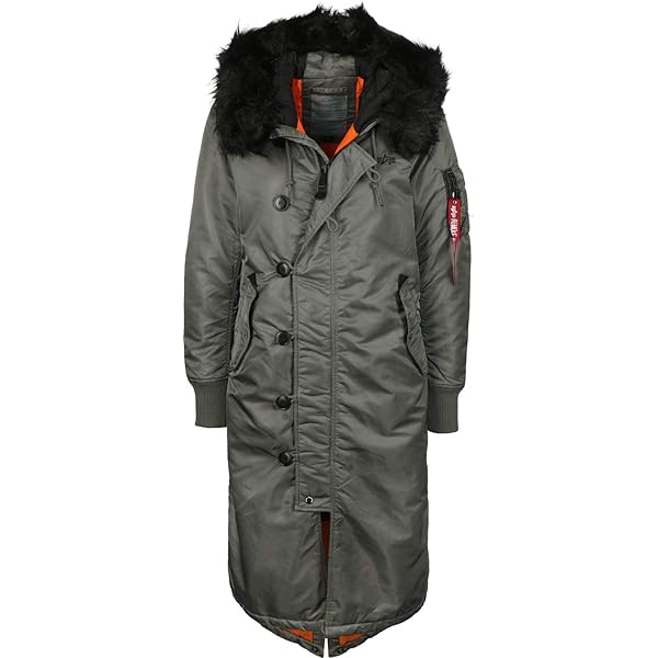 Barbour X Engineered Garments Zip Parka, Parka, Schwarz