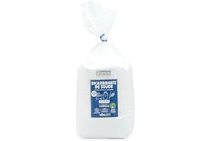 Bicarbonate de Soude Alimentaire Extra Fin - sachet 3kg - Idéal pour DIY (Déodorant, Soin Dentaire), Saupoudrage Chaussures et Usages Corporels- La Compagnie du bicarbonate