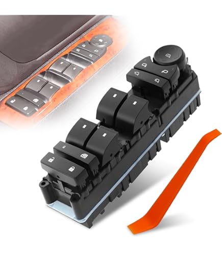 20835553 Power Window & Mirror Switch Driver Side For 2007-2014 Chevy Tahoe Avalanche Silverado Suburban