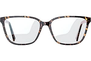 Glasses of Switzerland Blue Light Blocking Glasses - Round/Rectangular Frame | Anti Glare Glasses, Dyslexia Glasses, Migraine Glasses, Round Glasses for Women and Men