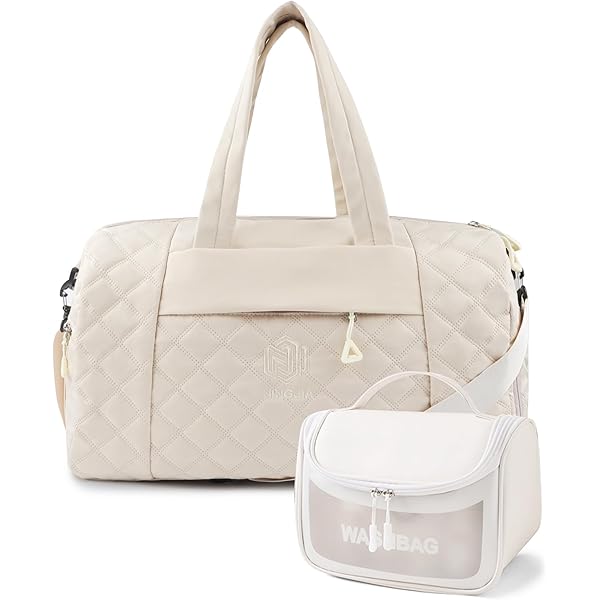 COOLIFE Reistas, groot, 50 cm, voor dames, weekendtas, handbagage, tas, sporttas, ziekentas, geboorte, met schoenenvak en aparte natte tas, waterdicht, voor vliegtuig, reizen, gym, zwart, 50×25×34 cm