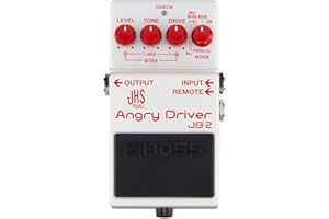 Pedal de saturación y distorsión BOSS JB-2 Angry Driver — Nuevo pedal de saturación con un rango sonoro enorme