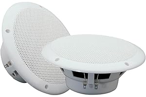 ADASTRA Haut-parleurs résistants à l'eau 100W | 8ohms | White White 100w Max