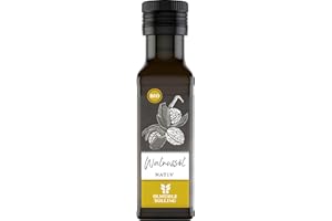 ÖLMÜHLE SOLLING - BIO Walnussöl | Kaltgepresstes Öl aus aromatischen Bio-Walnüssen mit einem milden und nussigen Geschmack. Ideal geeignet für Salate | Inhalt: 100 ml