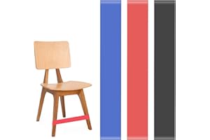 Grevosea Lot de 3 bandes d'exercice extensibles en caoutchouc pour chaises de salle de classe, bandes élastiques élastiques pour enfants