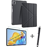 CONSTRAIN - Huawei Matepad 11.5 2025/2023 ile Uyumlu Kalem B&ouml;lmeli Tablet Kılıf + Ekran Koruyucu + Kalem 3'l&uuml; Set