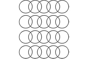 UXCELL sourcingmap Nitrile Rubber O-Rings, 28mm OD 25mm ID 1.5mm Width, Metric Sealing Gasket, Pack of 20