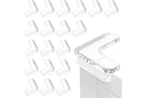 20 st skydd för babybordshörnar, transparent och hög elasticitet, skydd för bordsskivor och möbler