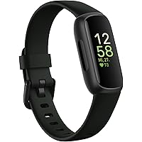 Google Fitbit Inspire 3 – Gesundheits- & Fitness-Tracker Damen / Herren - Herzfrequenzmessung, Stressmanagement, Schlafanalys