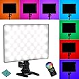 YONGNUO YN300 Air II LED Video Light Panel RGB 3200K-5600K Photography Fill-in Lamp 10 Lighting Effects CRI 95+ with Remote Control for Studio Outdoor Wedding