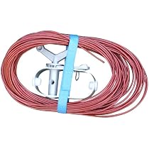 SPIRATO Spannseil Mit Ratsche – 10 Meter Für Pool-Abdeckplanen, Robust & Einfach Zu Montieren