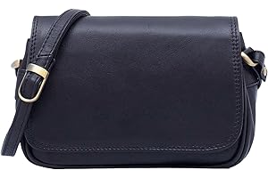 Lloyd Baker AMRITSAR Genuine Leather Crossbody Bag, Soft Shoulder Handbag with Adjustable Strap, Compact Size with Multiple Compartments