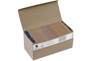 Rexel 34251A HB ołówki biurowe "drewniane beczki z niebieskim nadrukiem" (pudełko 144)