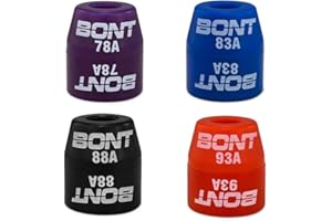 Bont Roller Skates - Replacement Top Cone or Bottom Barrel Cushions Bushings - Quad Roller Skate Derby Plate - Made in USA