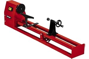 Einhell TC-WW 1000/1 Tornio per legno (230 V, 50 Hz, 400 W, diametro tornitura max 280 mm, interasse max 1m, 4 velocità da 890 a 2600 diri min, incl. supporto), Motore extra-potente da 350 W